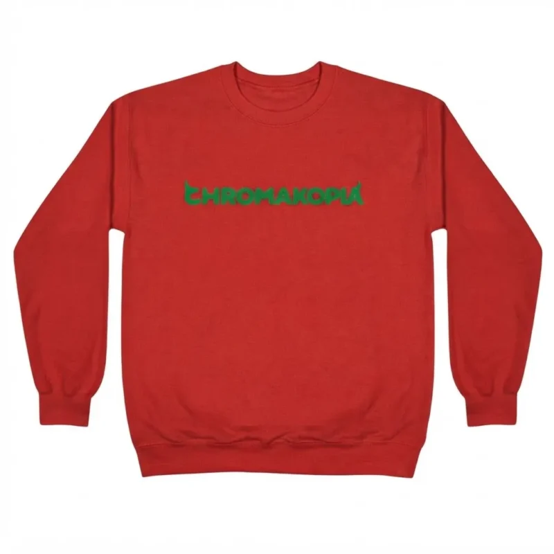 Chromakopia Logo Red Sweatshirt