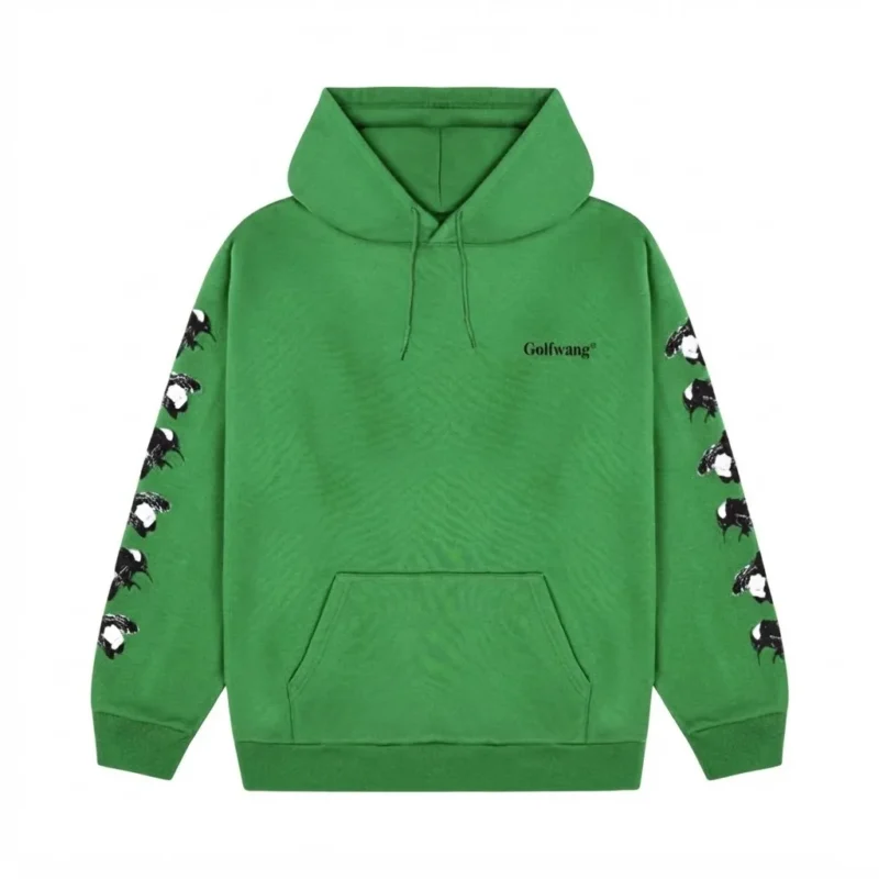 Chromakopia Save The Bees Hoodie Green Tour Merch Edition