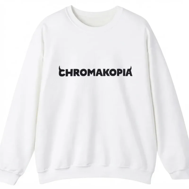 Chromakopia White Pullover Sweatshirt