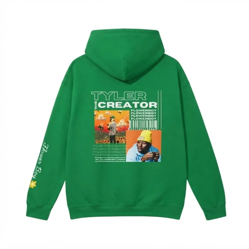 Green Tyler The Creator Flower Boy Hoodie