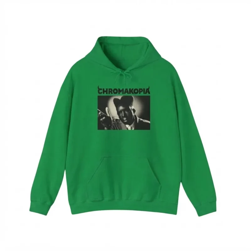 Green Tyler the Creator Chromakopia Hoodie