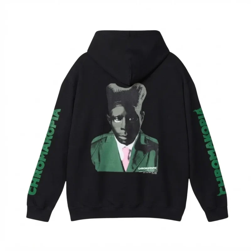 Tyler The Creator Chromakopia Face Hoodie