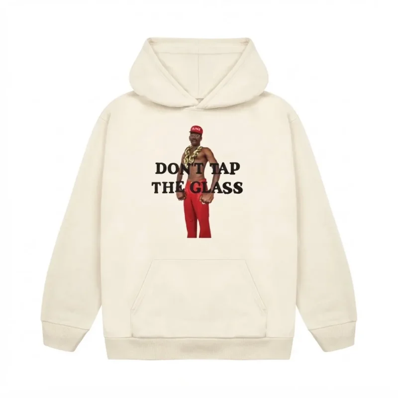 Glass cream hoodie