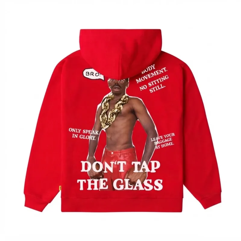 red glass hoodie by golf wang